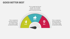 Good Better Best PowerPoint Presentation Slides - PPT Template