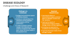 Challenge and Areas of Research in Disease Ecology - Slide 4