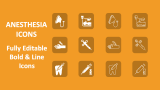 Anesthesia Icons - Slide 1