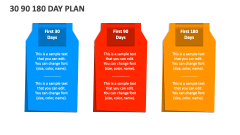 30 90 180 Day Plan - Slide 1