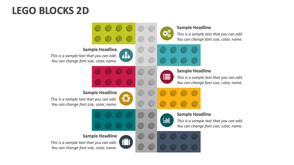 Lego sliding block 15 puzzle - Make