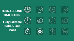 Turnaround Time Icons - Slide 1