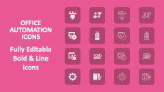 Office Automation Icons - Slide 1