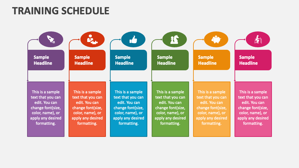 Training Schedule Powerpoint Presentation Slides Ppt Template