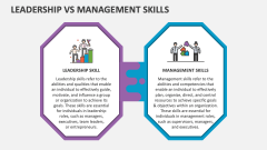 Leadership Vs Management Skills - Slide 1