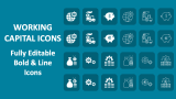Working Capital Icons - Slide 1