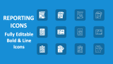 Reporting Icons - Slide 1