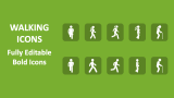 Walking Icons - Slide 1
