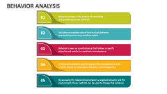 Behavior Analysis - Slide 1