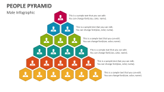 People Pyramid - Male Infographic - Slide 1