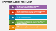 Operational Level Agreement - Slide 1