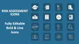 Risk Assessment Icons - Slide 1