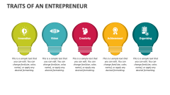 Traits of an Entrepreneur - Slide 1