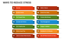 Ways to Reduce Stress - Slide 1