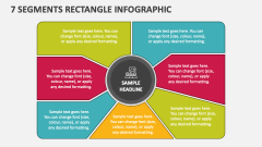 7 Segments Rectangle Infographic - Slide