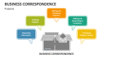 Business Correspondence Purpose - Slide 1