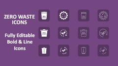 Zero Waste Icons - Slide 1