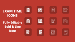 Exam Test Icons - Slide 1