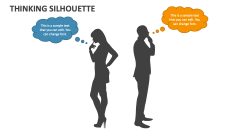 Thinking Silhouette - Slide 1