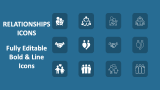 Relationships Icons - Slide 1