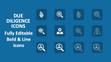Due Diligence Icons - Slide 1