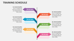 Training Schedule - Slide 1