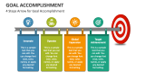 4 Steps Arrow for Goal Accomplishment - Slide 1