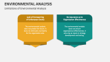 Limitations of Environmental Analysis - Slide 6