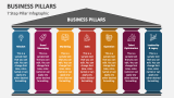 7 Step Business Pillars Infographic - Slide 4