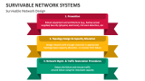 Survivable Network System Design - Slide 3