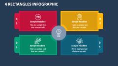 4 Rectangles Infographic - Slide