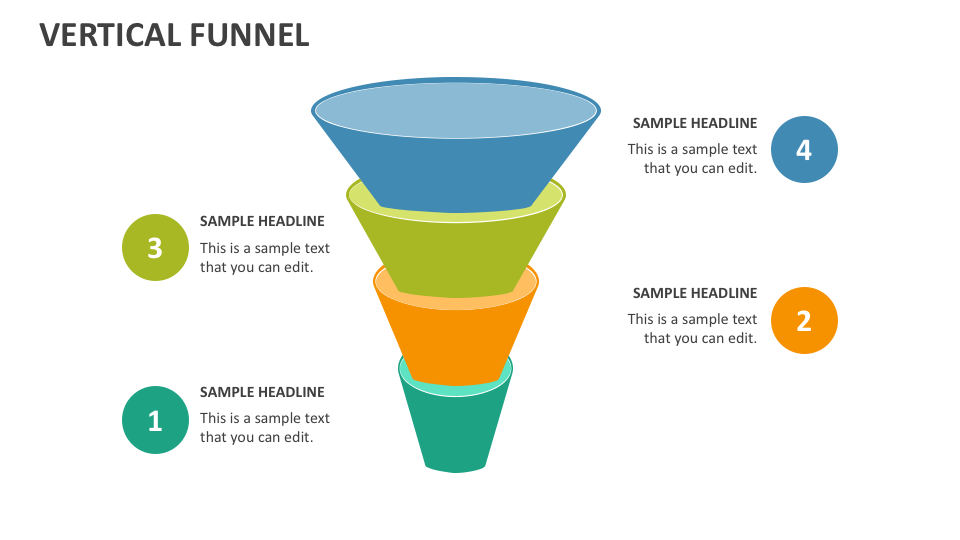 Vertical Funnel PowerPoint Presentation Slides PPT Template
