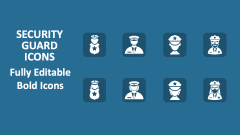 Security Guard Icons - Slide 1
