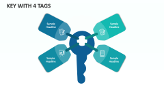 Key with 4 Tags - Slide 1