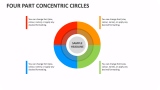 Four Part Concentric Circles - Slide 1