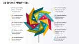 10 Spoke Pinwheel - Slide 1