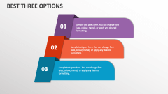 Best Three Options - Slide 1