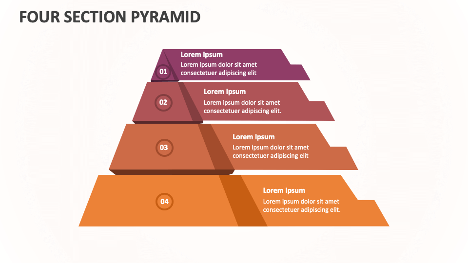Four Section Pyramid - Slide 1