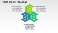 Three Broken Hexagons - Slide 1