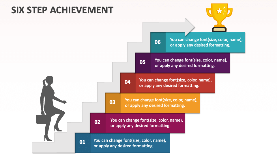 Six Step Achievement - Slide 1
