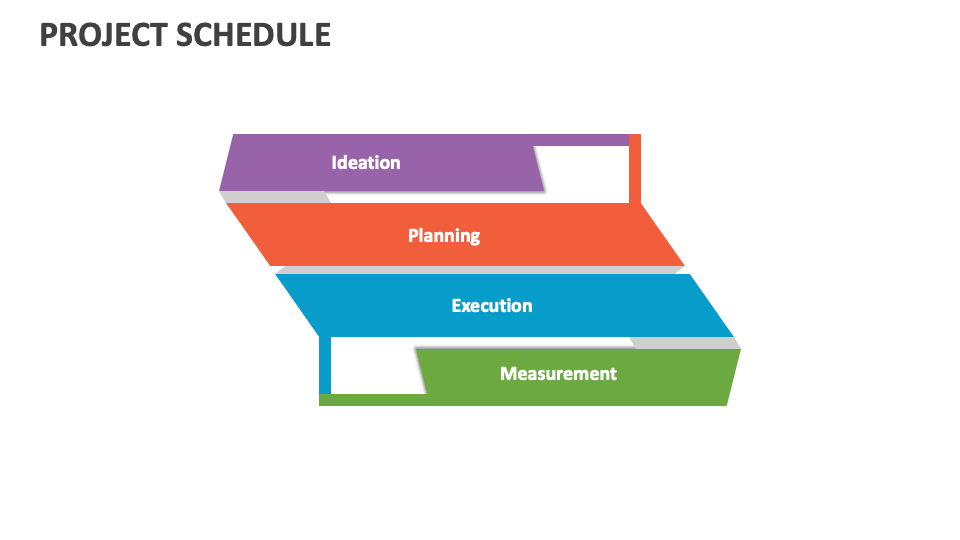 Project Schedule Template for PowerPoint and Google Slides - PPT Slides image.