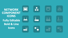 Network Component Icons - Slide 1