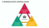 3 Triangles with Central Point - Slide 1