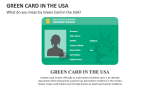 What do you mean by Green Card in the USA? - Slide 4