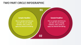Two Part Circle Infographic - Slide 1