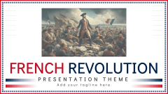 French Revolution Presentation Theme - Slide 1