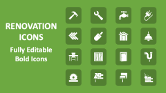 Renovation Icons for Google Slides and PowerPoint
