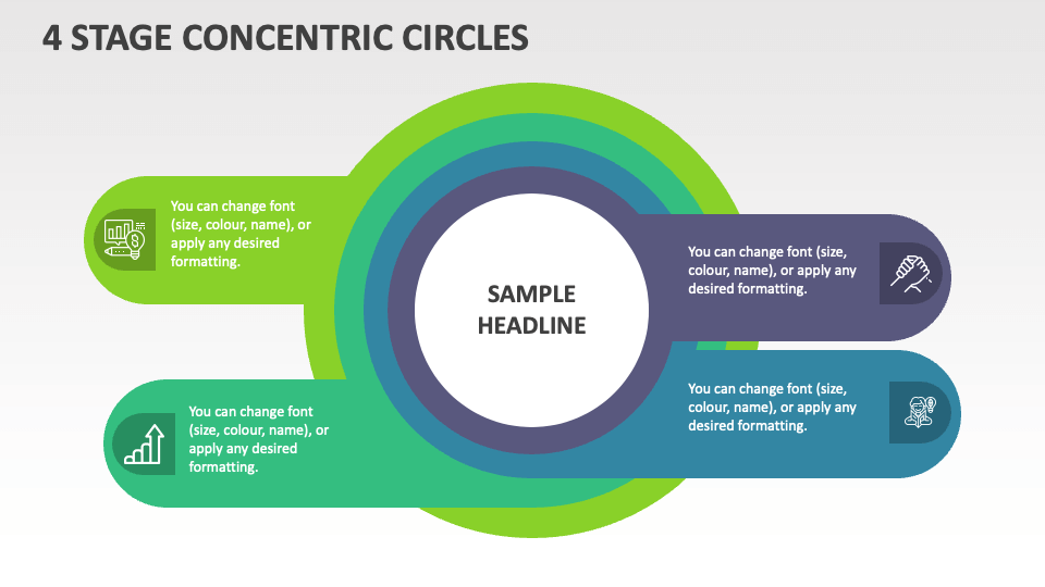 4 Stage Concentric Circles - Slide 1