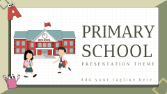 Primary School Presentation Theme - Slide 1