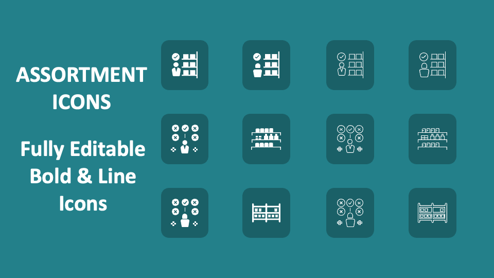 Assortment Icons - Slide 1